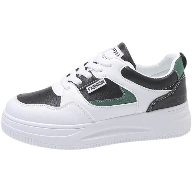 2023 Spring New Women's Breathable White Sneakers - RizzKings.store