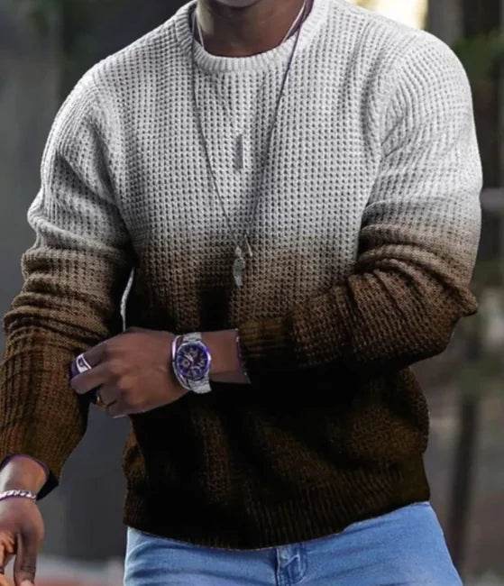 3D Pullover Casual Long Sleeve T-Shirts for Men - RizzKings.store