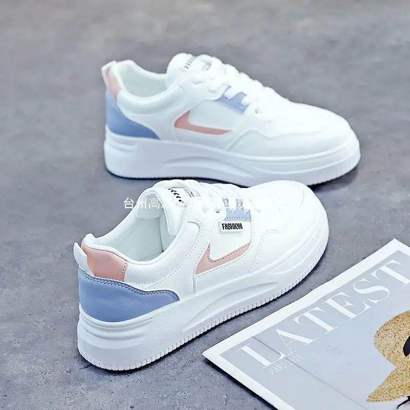 2023 Spring New Women's Breathable White Sneakers - RizzKings.store