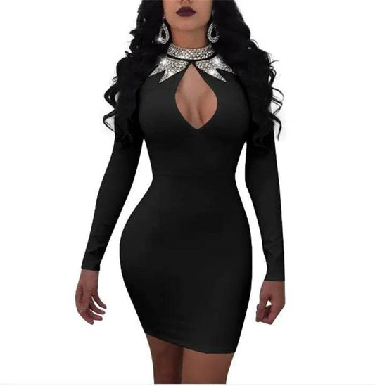 Amazon Women's Long Sleeve Club Dress (Sexy Style) - RizzKings.store
