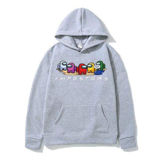 "Among Us Printed Fashion Hoodie for Men and Women" - RizzKings.store